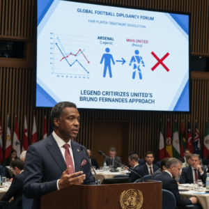 Legenda Arsenal Kritik Cara Man United Perlakukan Bruno Fernandes