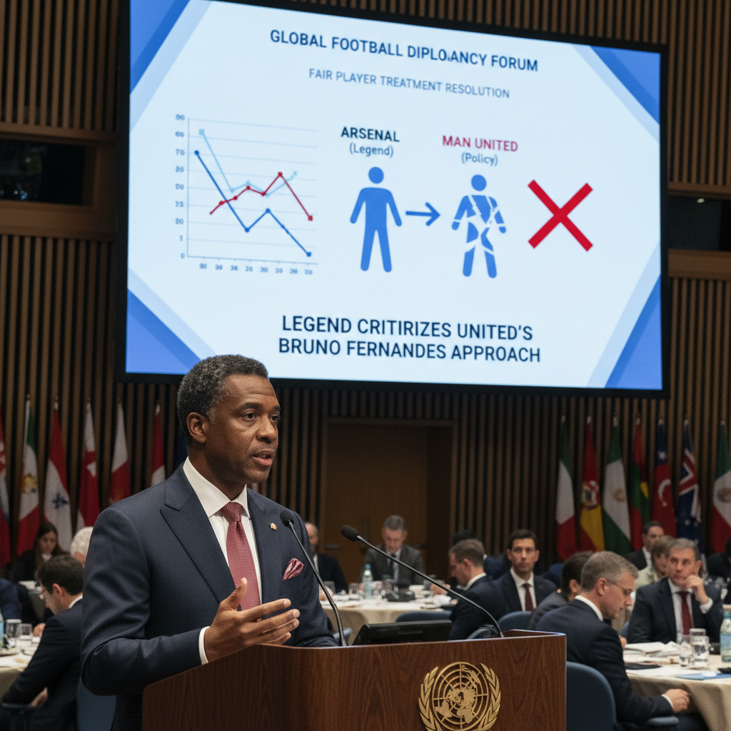 Legenda Arsenal Kritik Cara Man United Perlakukan Bruno Fernandes
